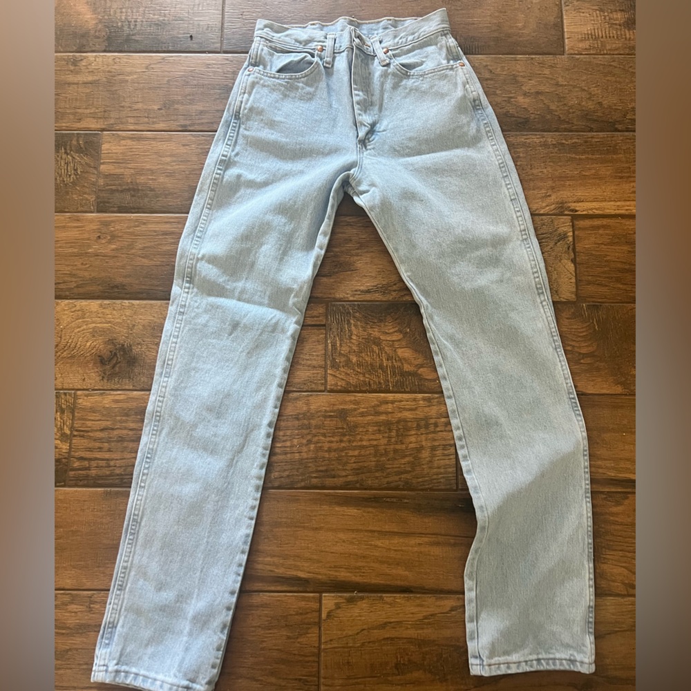 Wrangle me this! Slim cowboy cut Wrangler jeans